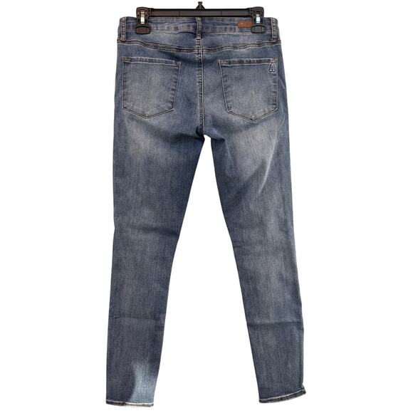 Articles of Society Blue Denim Skinny Jeans, Women's 28 - Picture 3 of 5